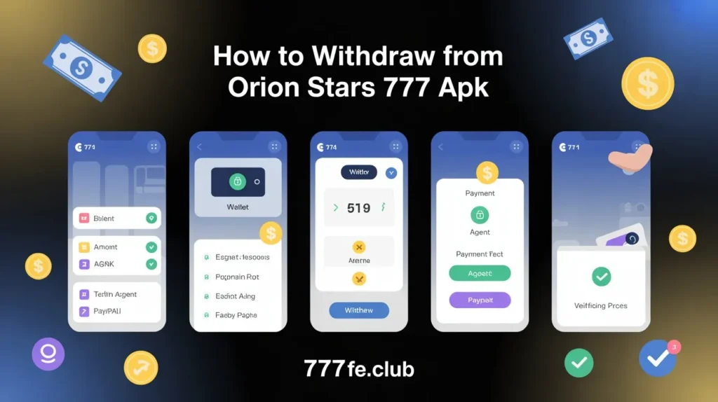 orion stars withdrawal guide 